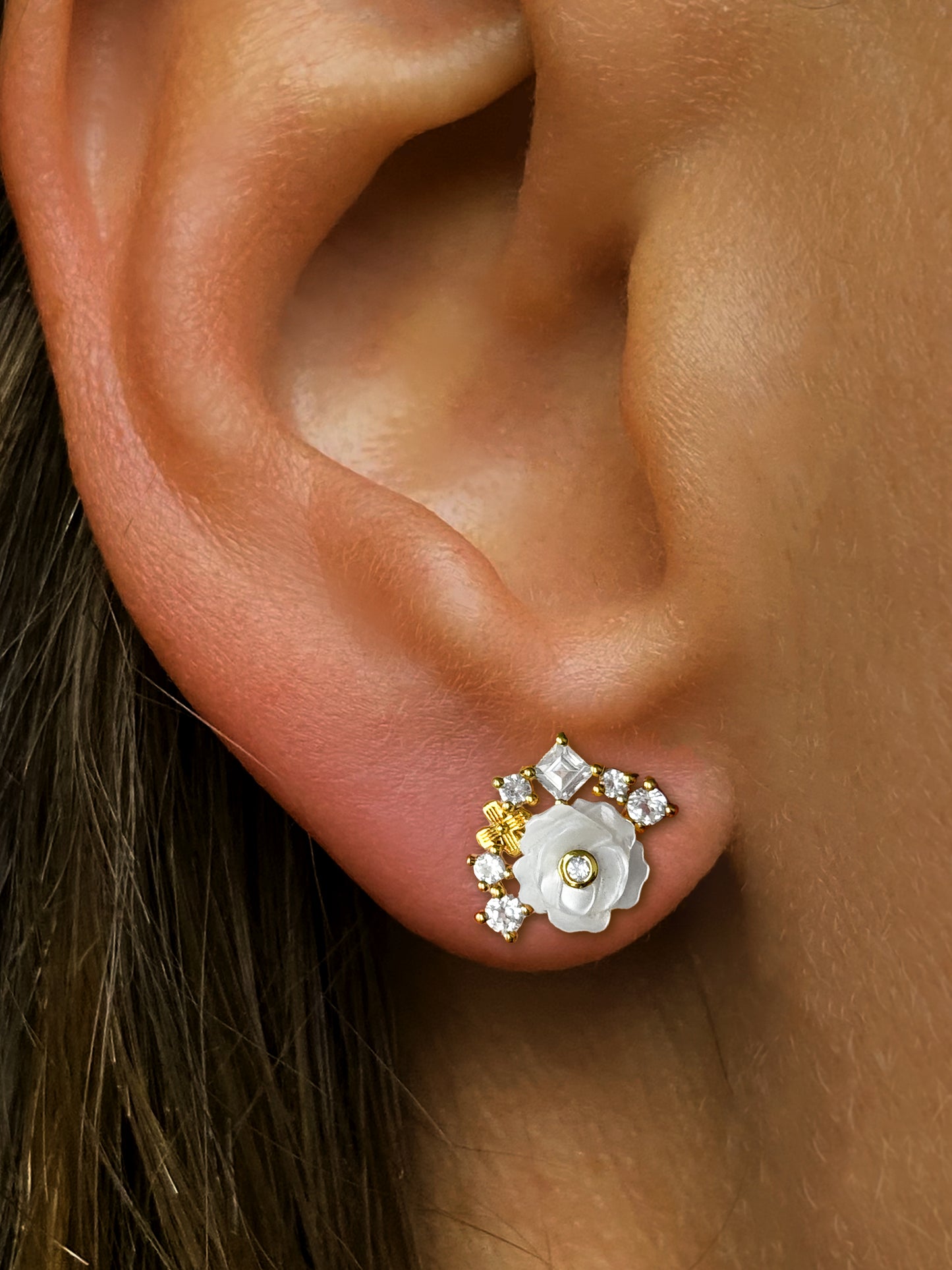 Boucles d'oreilles Or Carats