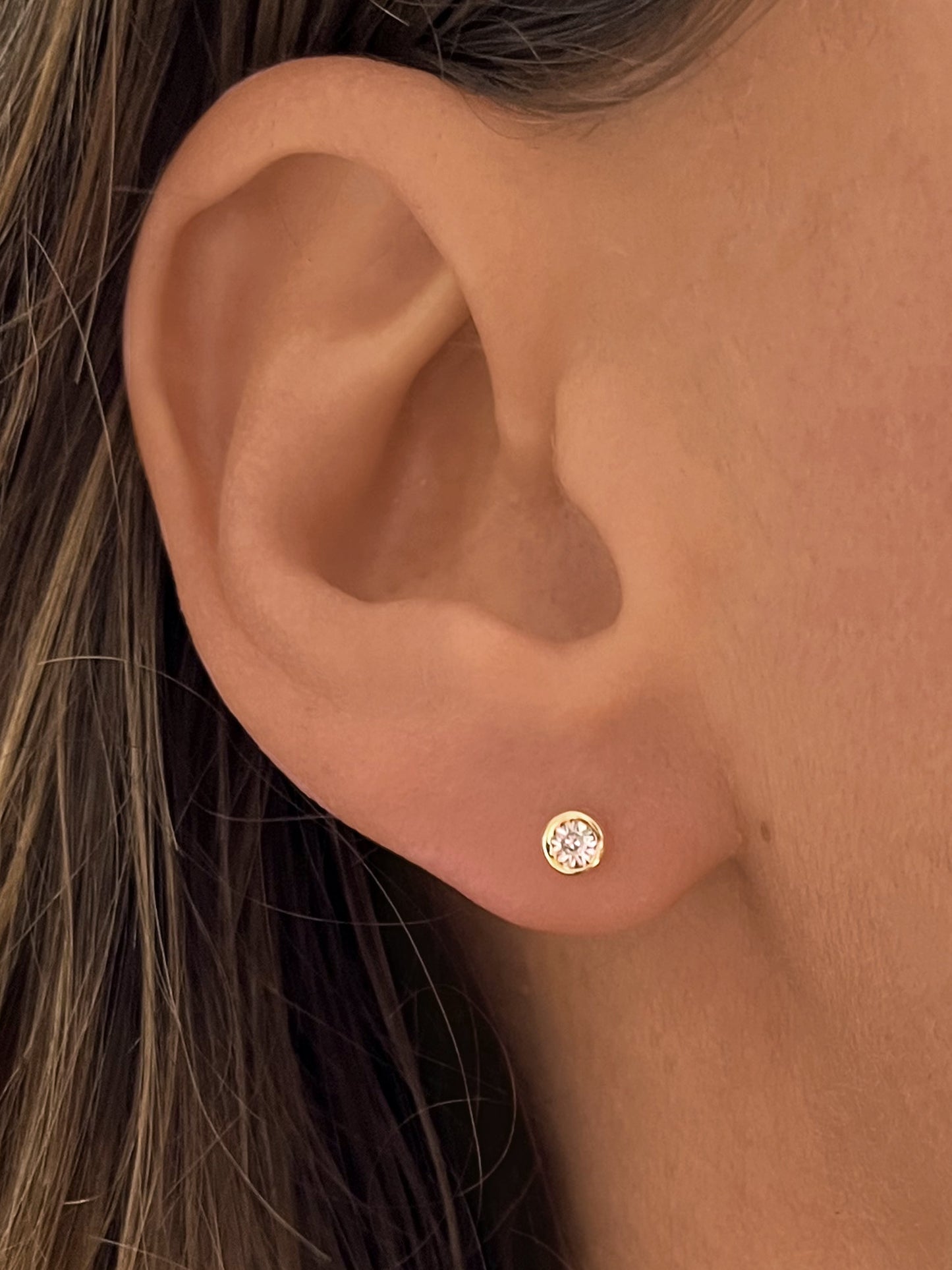 Boucles d'oreilles Or Carats